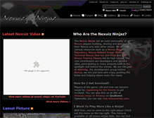 Tablet Screenshot of nexuizninjaz.com