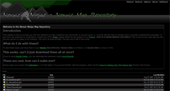 Desktop Screenshot of maps.nexuizninjaz.com